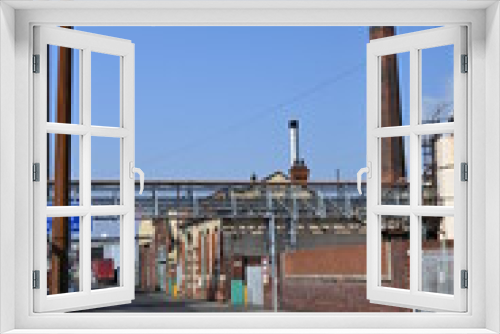 Fototapeta Naklejka Na Ścianę Okno 3D - rapeseed oil production plant Morley street, Kingston upon Hull 