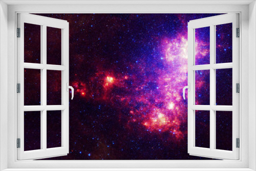 Fototapeta Naklejka Na Ścianę Okno 3D - Beautiful bright galaxy. Elements of this image furnished by NASA