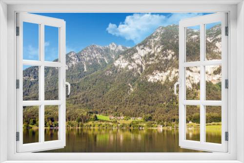 Fototapeta Naklejka Na Ścianę Okno 3D - Lake in the European Alps