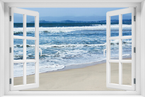 Fototapeta Naklejka Na Ścianę Okno 3D - san francisco beach