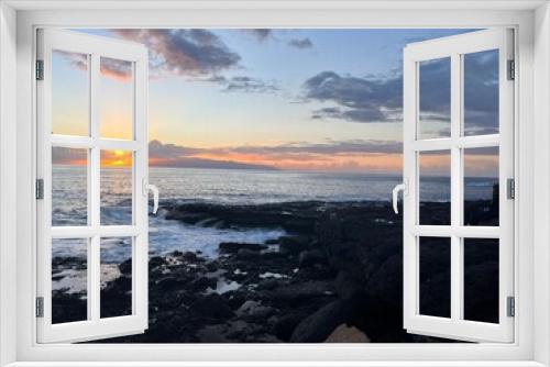 Fototapeta Naklejka Na Ścianę Okno 3D - Sunset on Tenerife