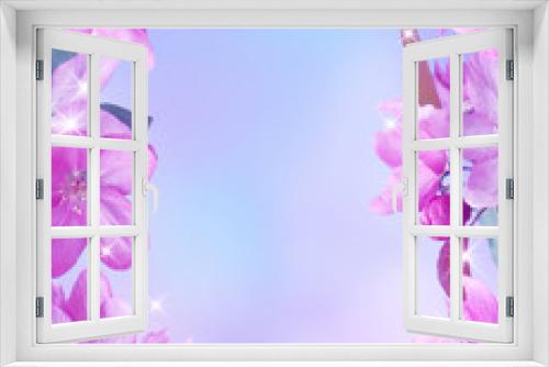 Fototapeta Naklejka Na Ścianę Okno 3D - Sakura blossom