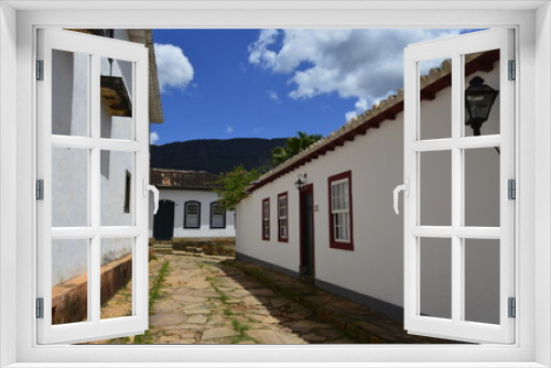 Fototapeta Naklejka Na Ścianę Okno 3D - Ruas históricas de Tiradentes