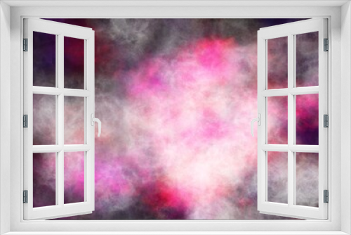 Fototapeta Naklejka Na Ścianę Okno 3D - abstract colorful background with smoke