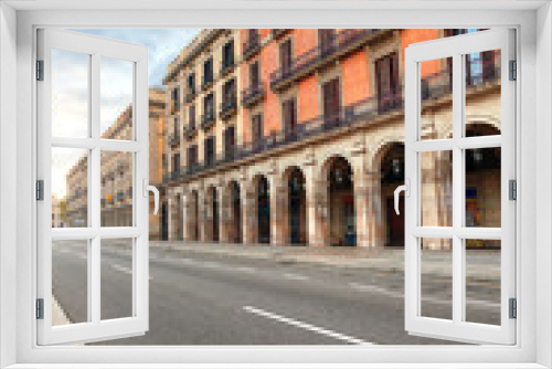 Fototapeta Naklejka Na Ścianę Okno 3D - architecture of Barcelona. Spain.