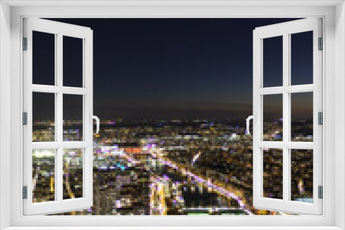 Fototapeta Naklejka Na Ścianę Okno 3D - Long Exposure From The Eiffel Tower