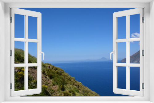 Fototapeta Naklejka Na Ścianę Okno 3D - Lipari Islands. Sicily, Italy. No filters
