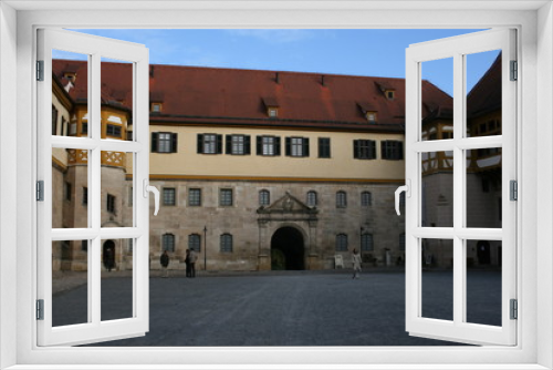 Fototapeta Naklejka Na Ścianę Okno 3D - Château de Hohentübingen à Tübigen (Allemagne)
