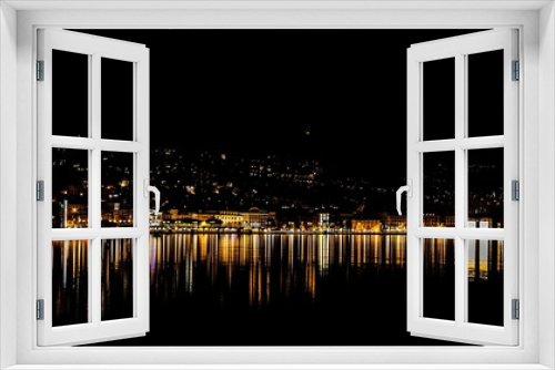 Fototapeta Naklejka Na Ścianę Okno 3D - night view