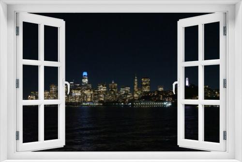 Fototapeta Naklejka Na Ścianę Okno 3D - San Francisco by night