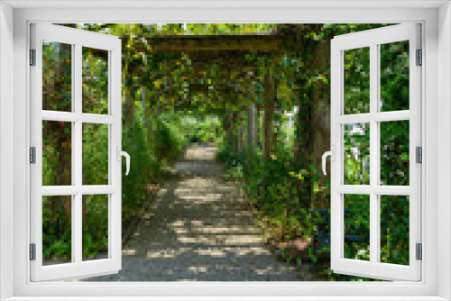 Fototapeta Naklejka Na Ścianę Okno 3D - Carnton Plantation Garden