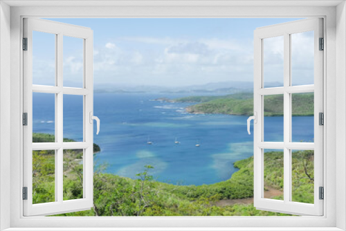 Fototapeta Naklejka Na Ścianę Okno 3D - Vue en Martinique