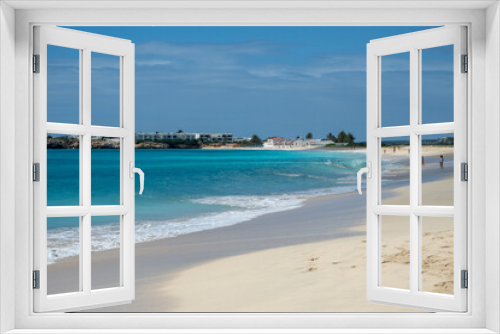 Fototapeta Naklejka Na Ścianę Okno 3D - Sunny Sint Maarten