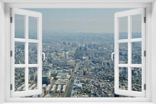 Fototapeta Naklejka Na Ścianę Okno 3D - Taking in Tokyo