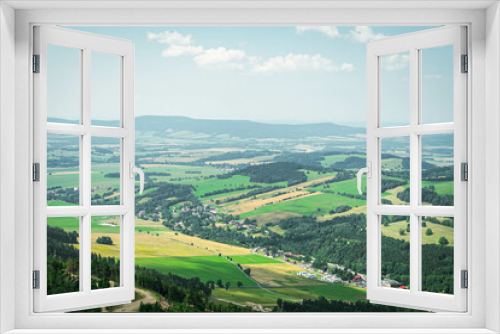 Fototapeta Naklejka Na Ścianę Okno 3D - view of the countryside