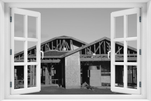 Fototapeta Naklejka Na Ścianę Okno 3D - house