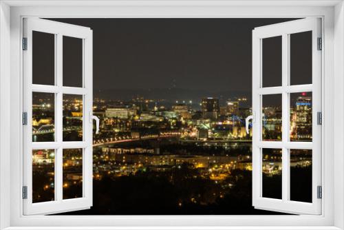 Fototapeta Naklejka Na Ścianę Okno 3D - Scenic City Scenes