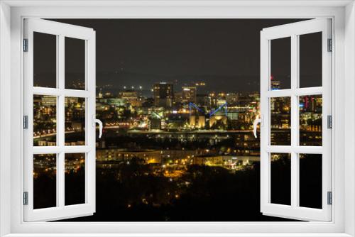 Fototapeta Naklejka Na Ścianę Okno 3D - Scenic City Scenes