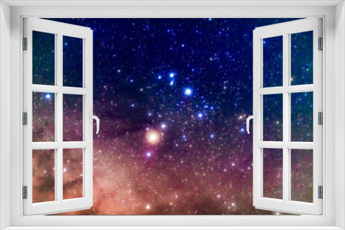 Fototapeta Naklejka Na Ścianę Okno 3D - Antares starry sky