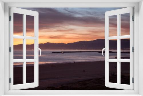 Fototapeta Naklejka Na Ścianę Okno 3D - SoCal Sunsets at Playa del Rey