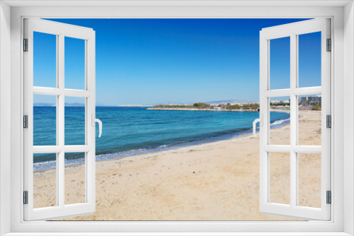 Fototapeta Naklejka Na Ścianę Okno 3D - Loutra Alimou beach near Athens, Greece