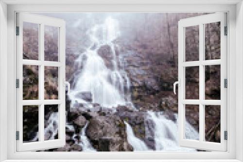 Fototapeta Naklejka Na Ścianę Okno 3D - Todtnauer Wasserfälle im Nebel