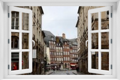 Fototapeta Naklejka Na Ścianę Okno 3D - Straße in Rennes (FR)