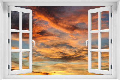 Fototapeta Naklejka Na Ścianę Okno 3D - Vega Baja del Segura - Torrevieja - Cielos espectaculares y paisajes
