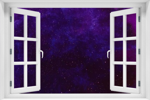 Fototapeta Naklejka Na Ścianę Okno 3D - Abstract photo of a colorful purple and blue space nebula
