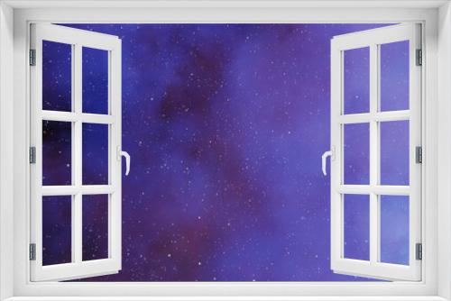 Fototapeta Naklejka Na Ścianę Okno 3D - Blue, green and purple nebula.Galaxy.space nebula.blue space nebula