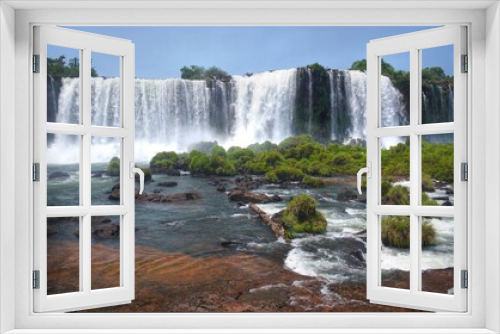 Fototapeta Naklejka Na Ścianę Okno 3D - Cataratas do Iguaçu - Paraná - Brasil