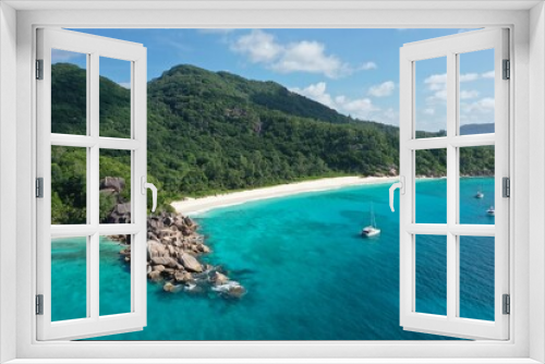 Fototapeta Naklejka Na Ścianę Okno 3D - Seychelles