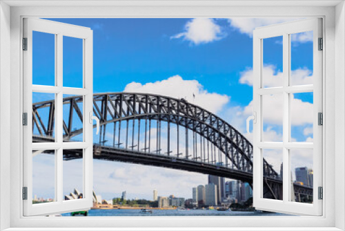 Fototapeta Naklejka Na Ścianę Okno 3D - シドニーのハーバーブリッジ