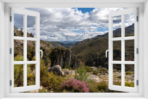 Fototapeta Naklejka Na Ścianę Okno 3D - landscape in the Peneda-Geres National Park in northern Portugal