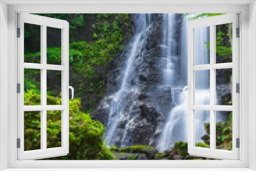 Fototapeta Naklejka Na Ścianę Okno 3D - 宇津江四十八滝