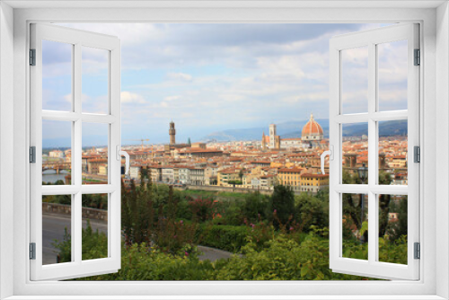 Florence panorama city, Italy	