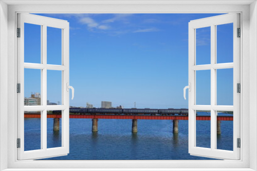 Fototapeta Naklejka Na Ścianę Okno 3D - pier in the sea