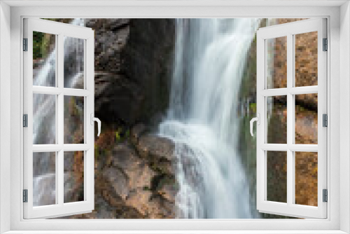 Fototapeta Naklejka Na Ścianę Okno 3D - Nogaleas Ravine Waterfalls, Spain