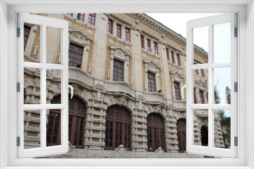 Fototapeta Naklejka Na Ścianę Okno 3D - palace (delle poste) in catania in sicily (italy) 