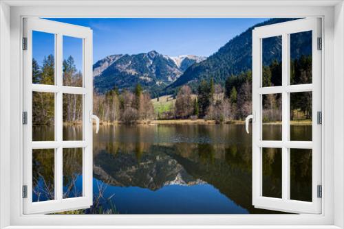 Fototapeta Naklejka Na Ścianę Okno 3D - lake in bavaria
