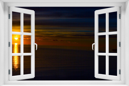 Fototapeta Naklejka Na Ścianę Okno 3D - amanecer