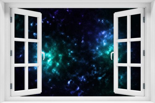 Fototapeta Naklejka Na Ścianę Okno 3D - Tło, kosmos, gwiazdy