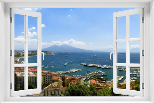 Fototapeta Naklejka Na Ścianę Okno 3D - Il golfo di Napoli
