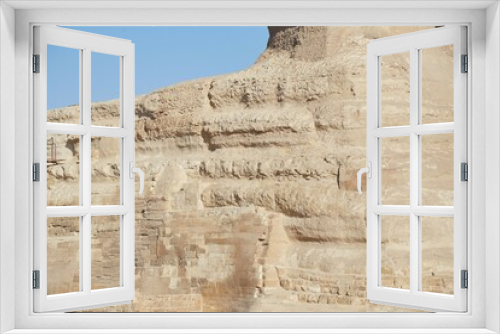 Fototapeta Naklejka Na Ścianę Okno 3D - The Great Sphinx of Giza, the World's Most Famous Sculpture