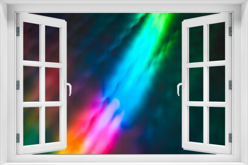 Fototapeta Naklejka Na Ścianę Okno 3D - Abstract and pattern background in intense rainbow light colors