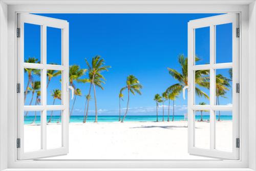 Fototapeta Naklejka Na Ścianę Okno 3D - Juanillo beach, Dominican Republic. Luxury travel destination