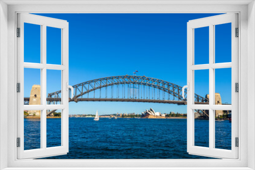 Fototapeta Naklejka Na Ścianę Okno 3D - Sydney Harbor Bridge