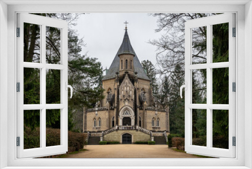 Fototapeta Naklejka Na Ścianę Okno 3D - Schwarzenberg Tomb near town Trebon, Czech republic