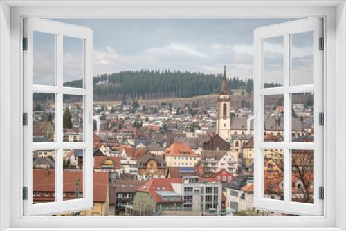 Fototapeta Naklejka Na Ścianę Okno 3D - The town of Titisee-Neustadt, Germany, Europe