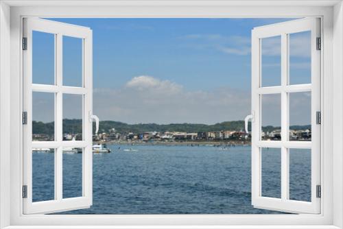 Fototapeta Naklejka Na Ścianę Okno 3D - 逗子海岸の風景